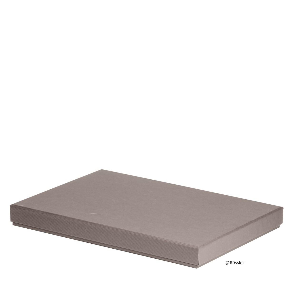 Geschenkschachtel 225x325x30 mm Taupe